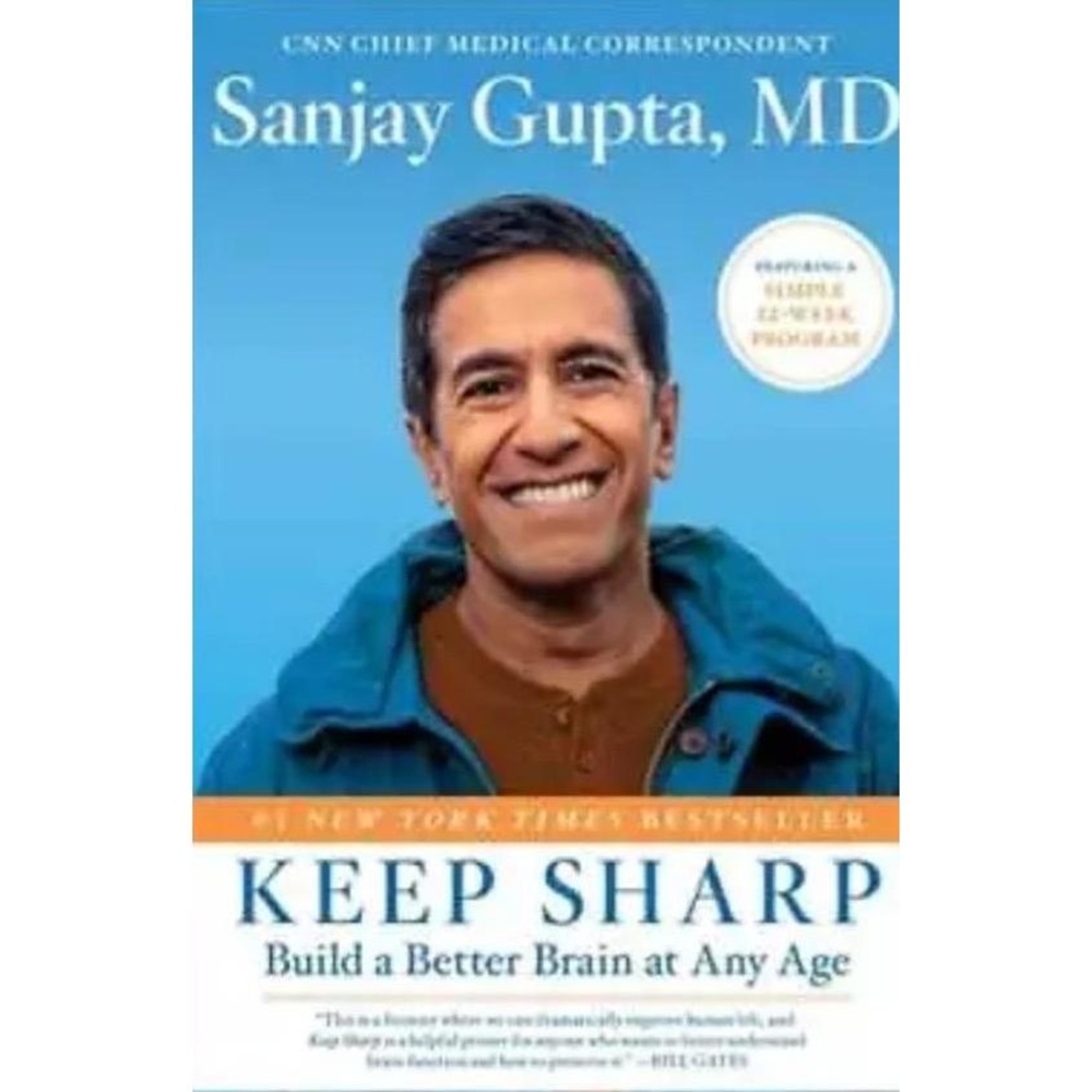 Simon Schuster STAY SHARP Bestseller Book Sanjay Gupta